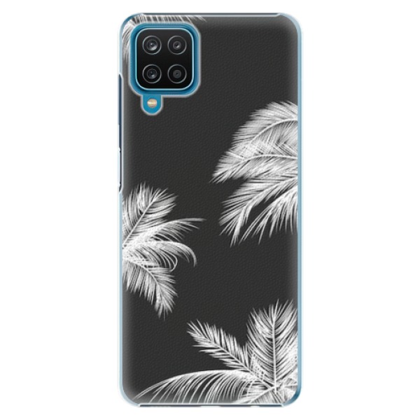 Plastové pouzdro iSaprio - White Palm - Samsung Galaxy A12