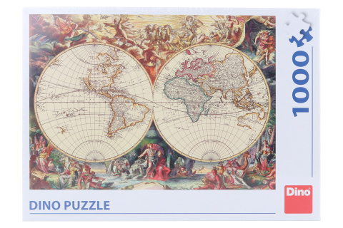 Puzzle Historická mapa 1000 dílků