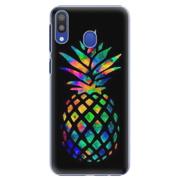 Plastové pouzdro iSaprio - Rainbow Pineapple - Samsung Galaxy M20
