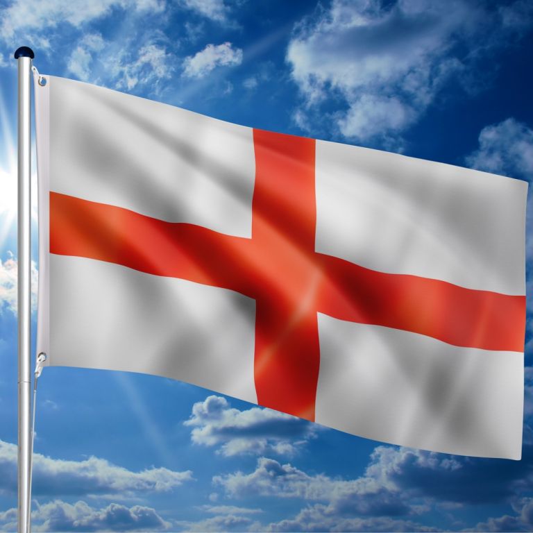 FLAGMASTER Vlajkový stožár vč. vlajky Anglie, 650 cm