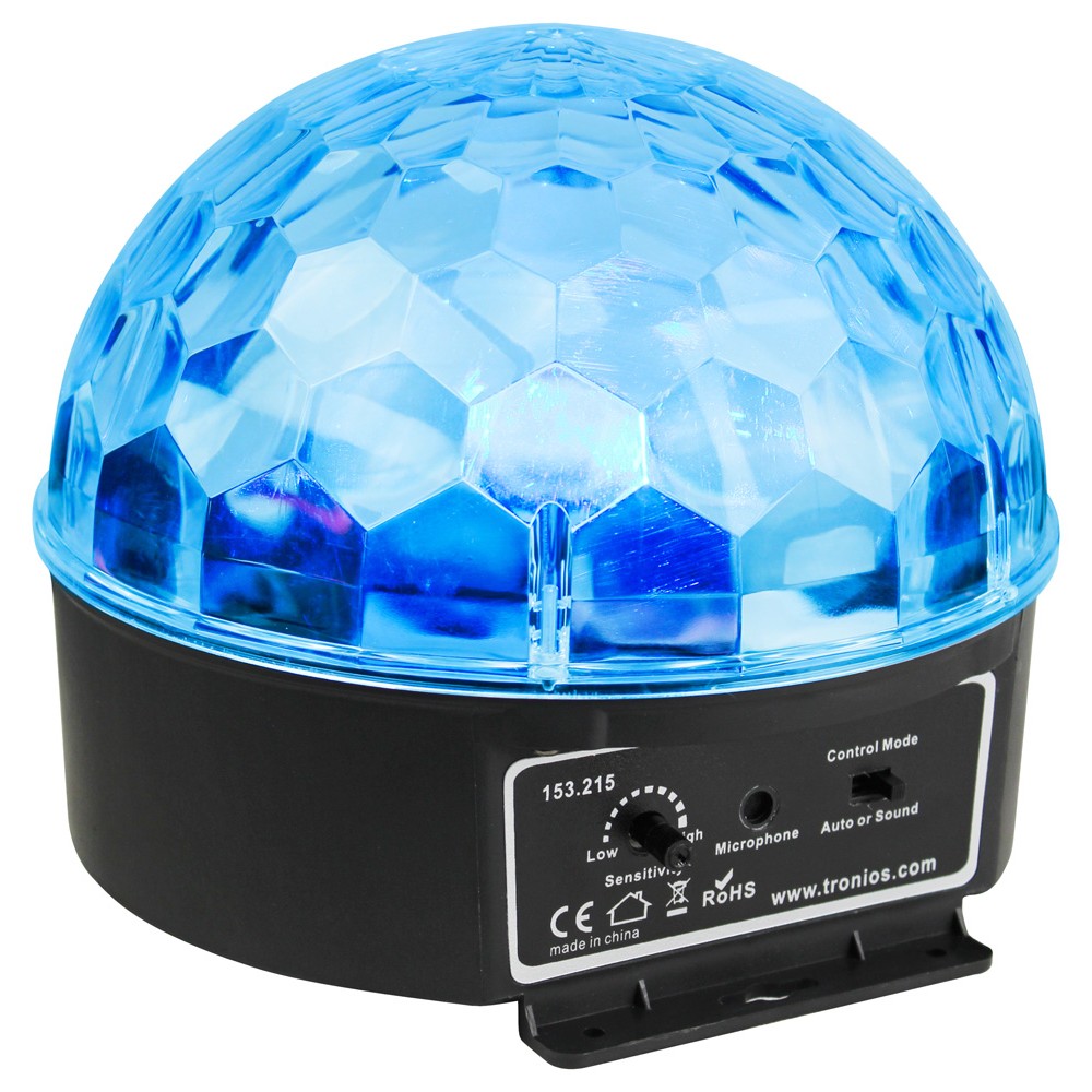 BeamZ mini Half Ball 6x 3W RGBAWP LED s IR, světelný efekt