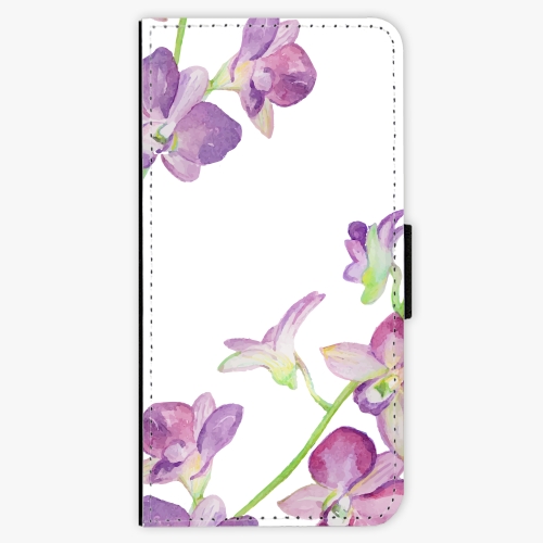 Flipové pouzdro iSaprio - Purple Orchid - iPhone 7 Plus