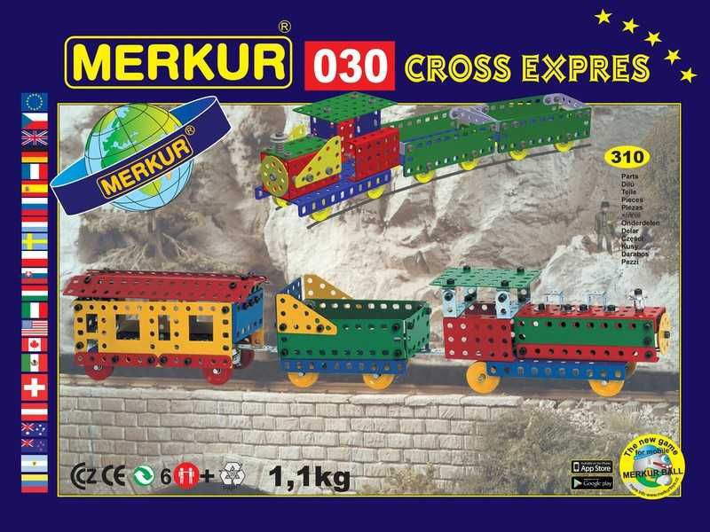 Merkur 030 Cross expres, 310 dílů, 10 modelů