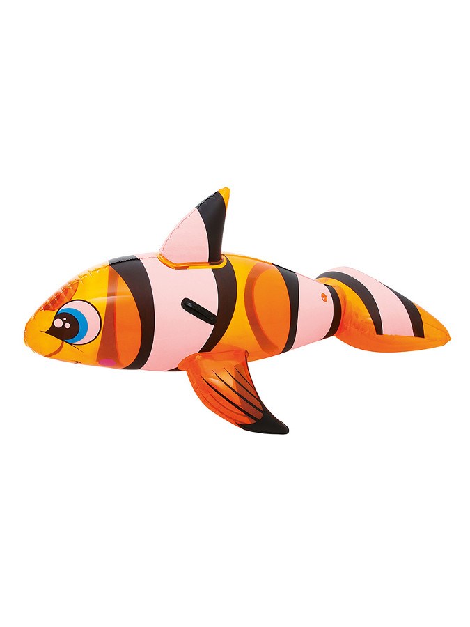  - Dětská nafukovací ryba do vody Bestway - oranžová