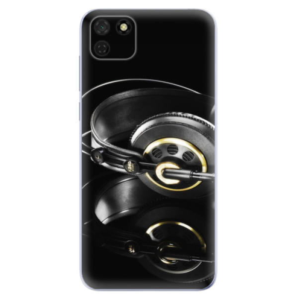 Odolné silikonové pouzdro iSaprio - Headphones 02 - Huawei Y5p
