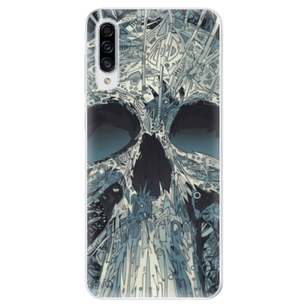 Odolné silikonové pouzdro iSaprio - Abstract Skull - Samsung Galaxy A30s