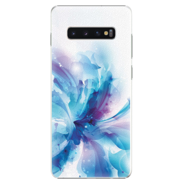 Plastové pouzdro iSaprio - Abstract Flower - Samsung Galaxy S10+