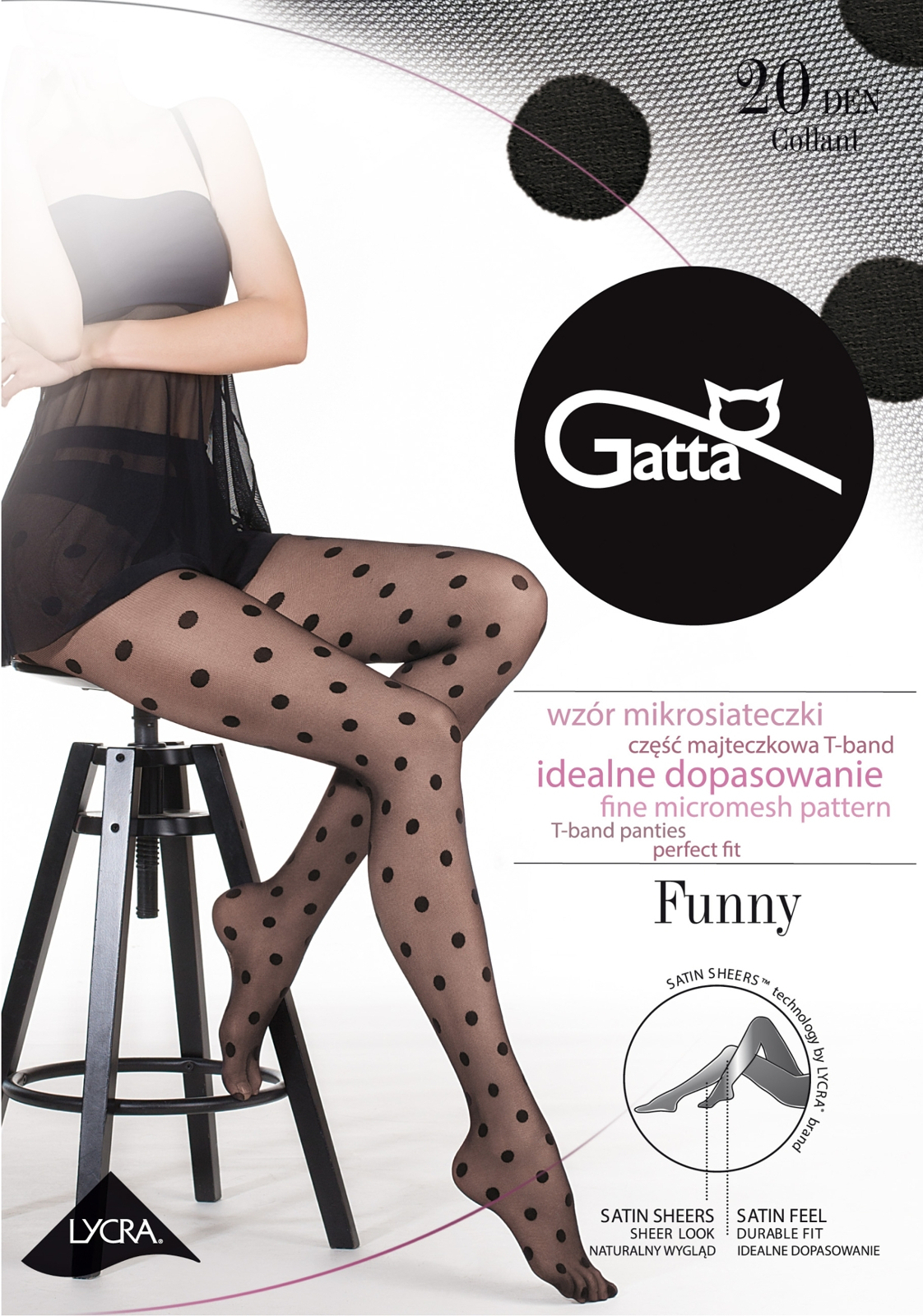 Punčochové kalhoty Gatta Funny nr 07 20 den