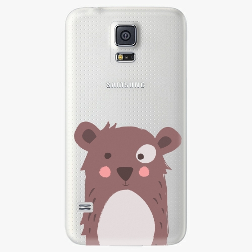 Plastový kryt iSaprio - Brown Bear - Samsung Galaxy S5