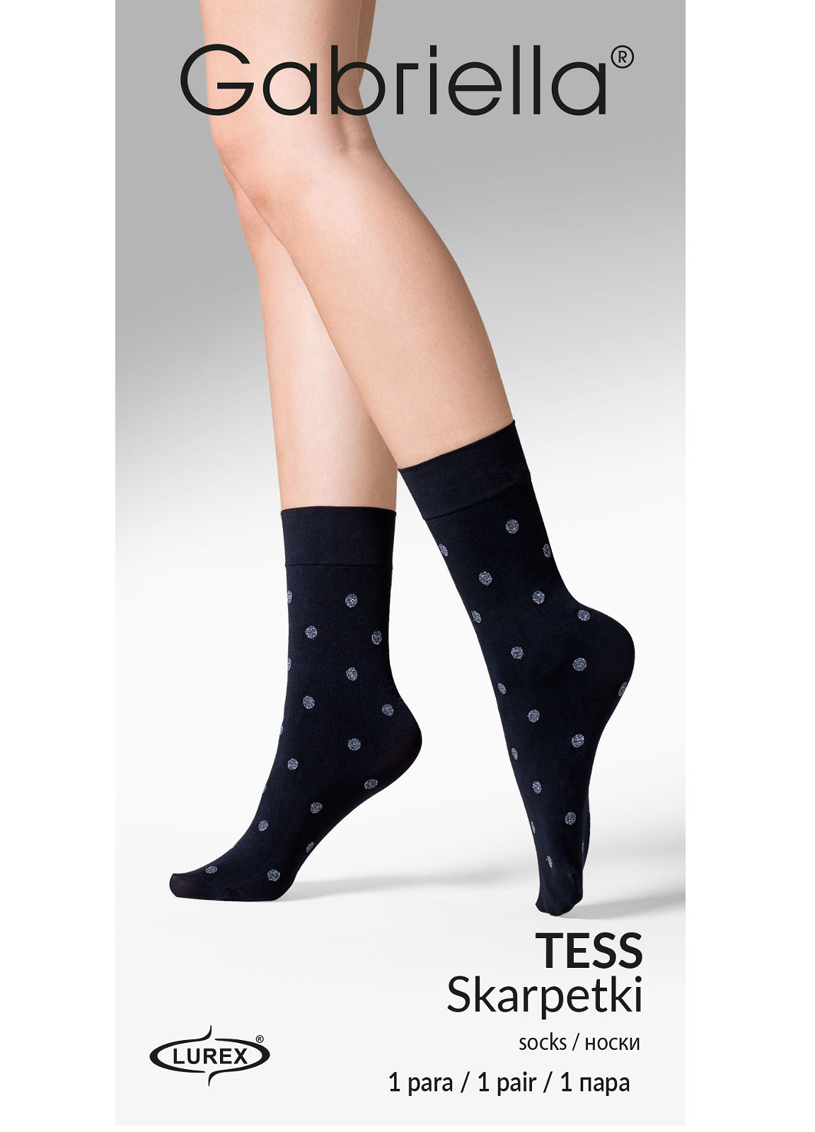 Dámské ponožky Gabriella Tess 685 - Černá/univerzální