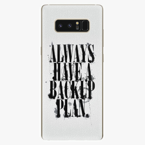 Plastový kryt iSaprio - Backup Plan - Samsung Galaxy Note 8
