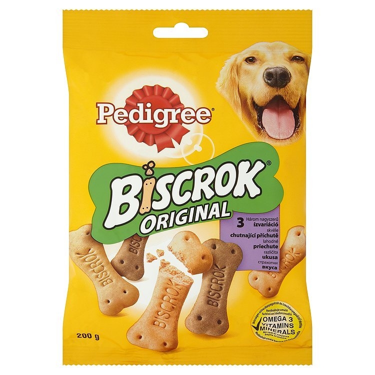 Pedigree Biscrok original sušenky pro psy 200 g