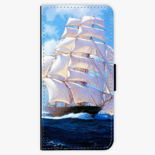 Flipové pouzdro iSaprio - Sailing Boat - Samsung Galaxy S7 Edge