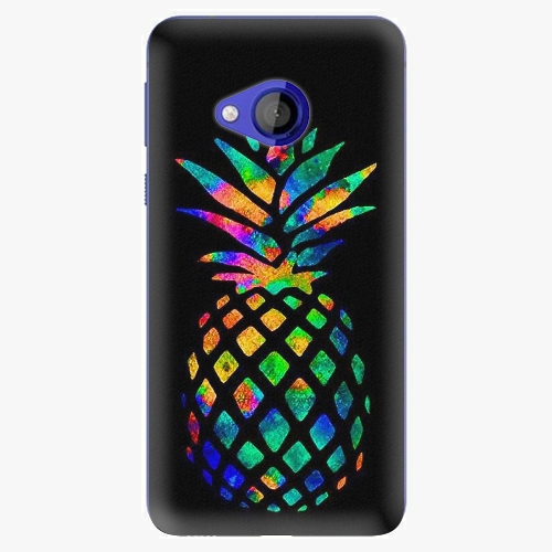 Plastový kryt iSaprio - Rainbow Pineapple - HTC U Play