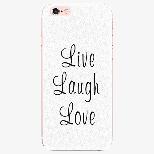 Plastový kryt iSaprio - Live Laugh Love - iPhone 7