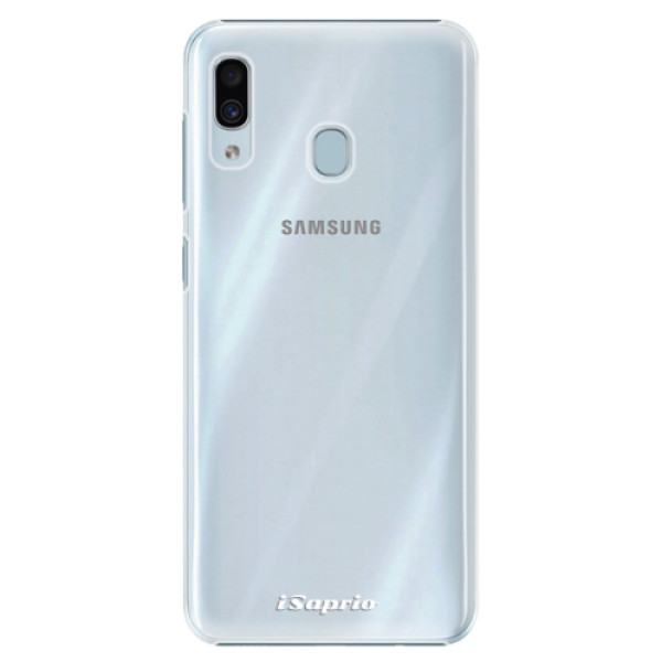 Plastové pouzdro iSaprio - 4Pure - mléčný bez potisku - Samsung Galaxy A20