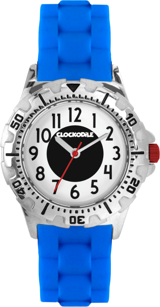 CLOCKODILE Svítící modré sportovní chlapecké dětské hodinky SPORT 3.0