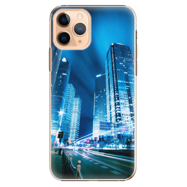 Plastové pouzdro iSaprio - Night City Blue - iPhone 11 Pro