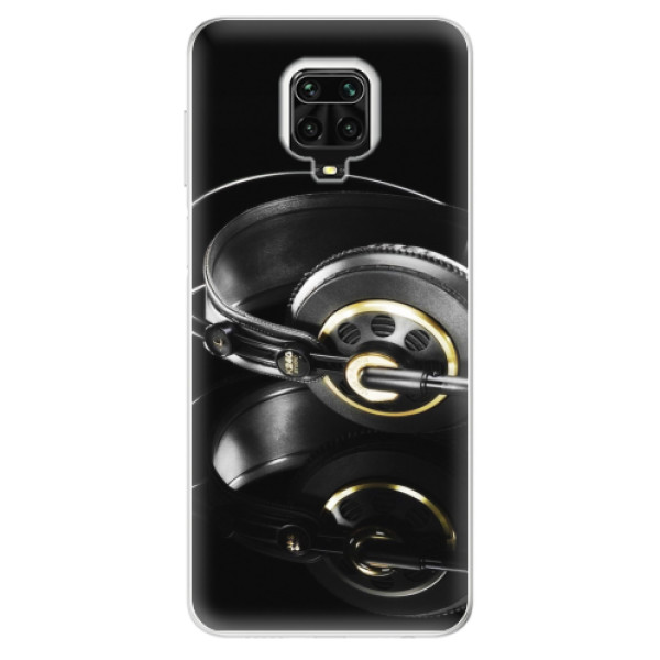 Odolné silikonové pouzdro iSaprio - Headphones 02 - Xiaomi Redmi Note 9 Pro / Note 9S