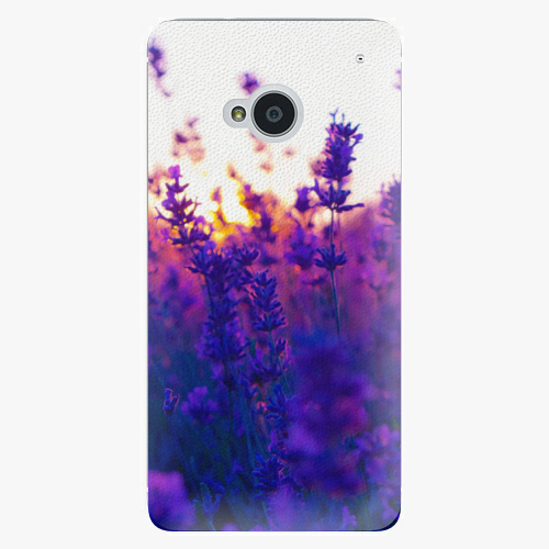 Plastový kryt iSaprio - Lavender Field - HTC One M7