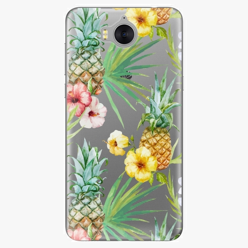 Plastový kryt iSaprio - Pineapple Pattern 02 - Huawei Y5 2017 / Y6 2017