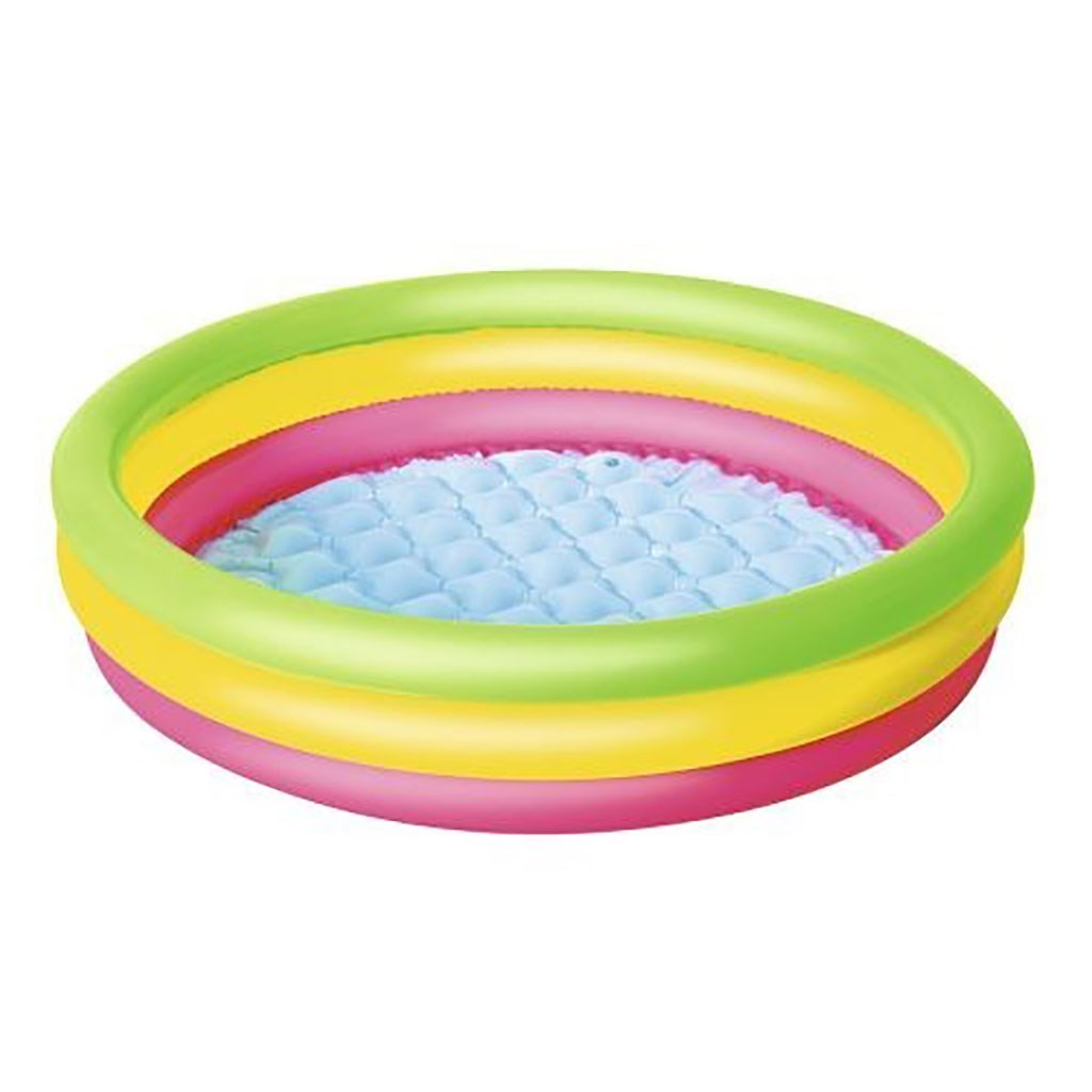 Dětský bazén - Dětský nafukovací bazén Bestway 102x25 cm 3 barevný - multicolor