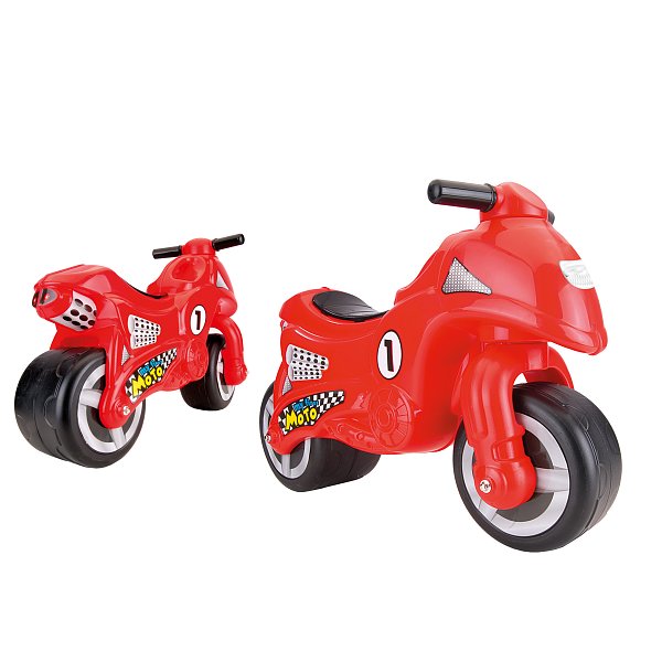 Dolu Pedalless Toys - Odrážedlo motorka červená