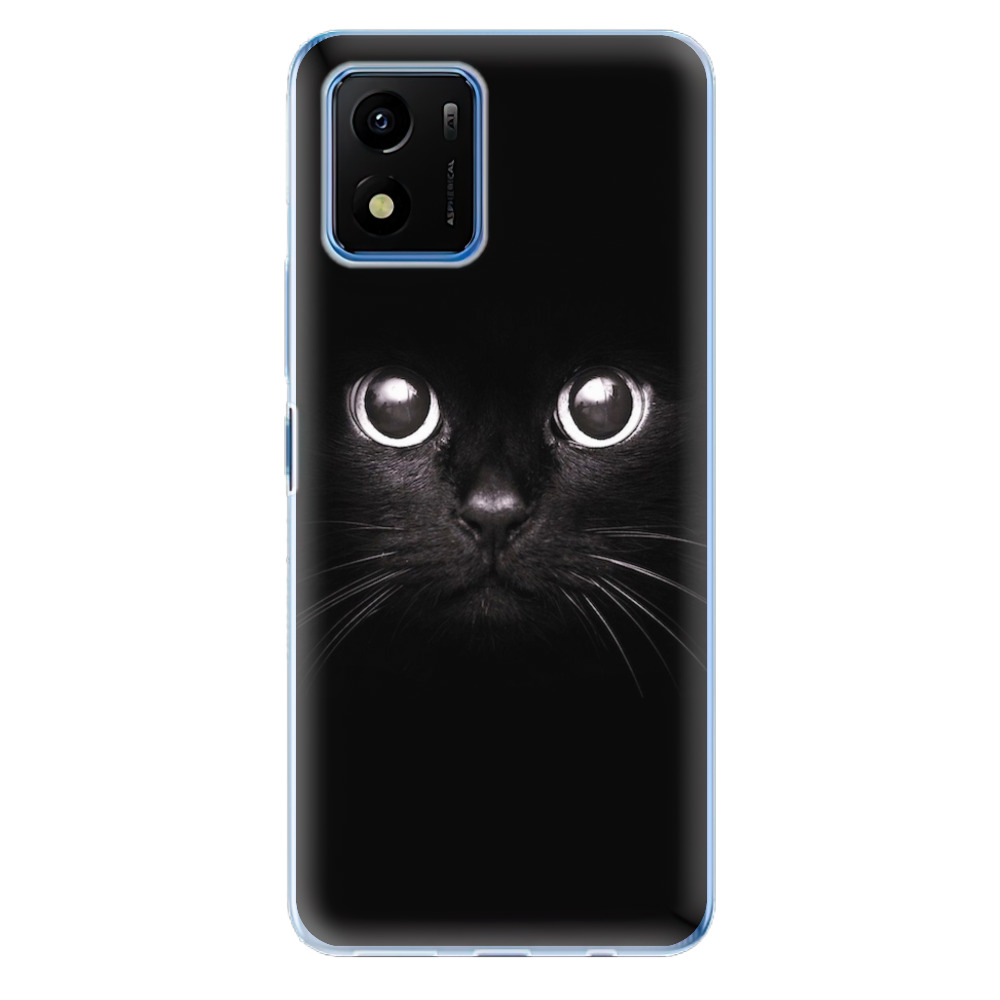 Odolné silikonové pouzdro iSaprio - Black Cat - Vivo Y01