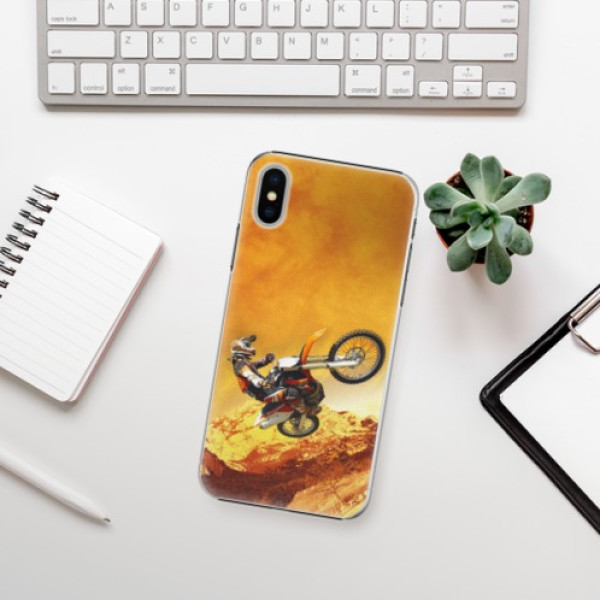 Plastové pouzdro iSaprio - Motocross - iPhone X