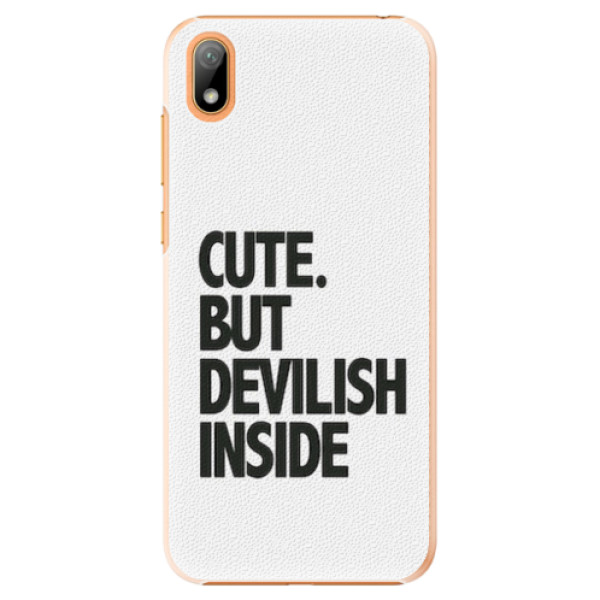 Plastové pouzdro iSaprio - Devilish inside - Huawei Y5 2019