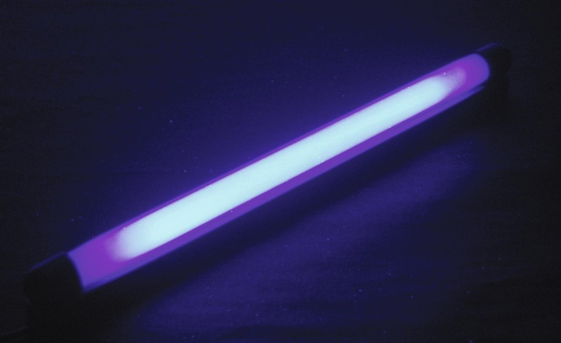Eurolite UV zářivka slim set 45cm 15W