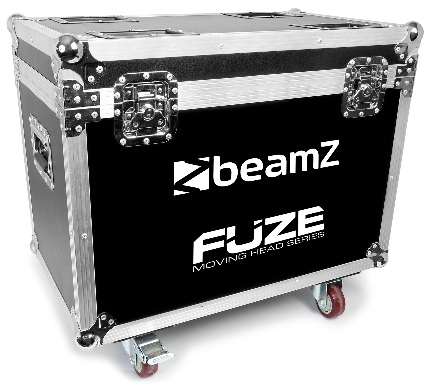 BeamZ FCFZ4 Flightcase pro 4ks Fuze Series Moving Heads
