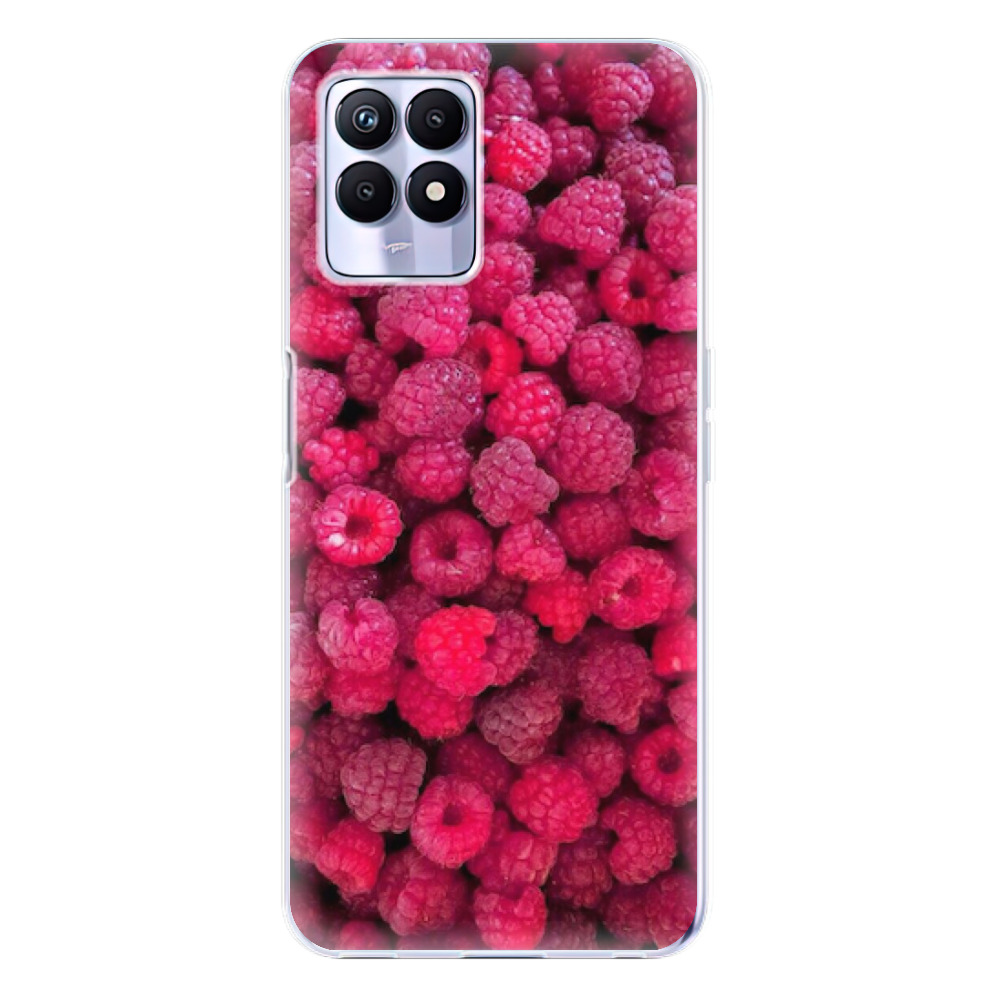 Odolné silikonové pouzdro iSaprio - Raspberry - Realme 8i