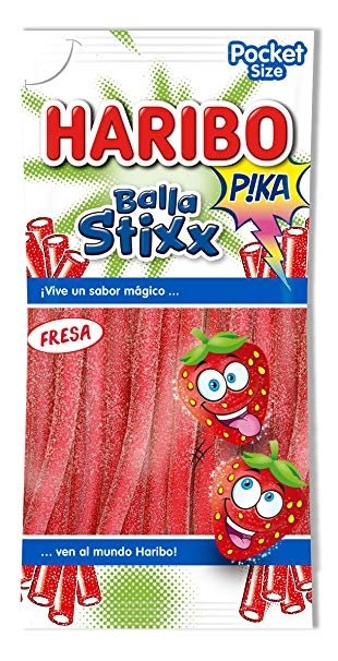 Haribo Balla Stixx Fizz Strawberry 200 g