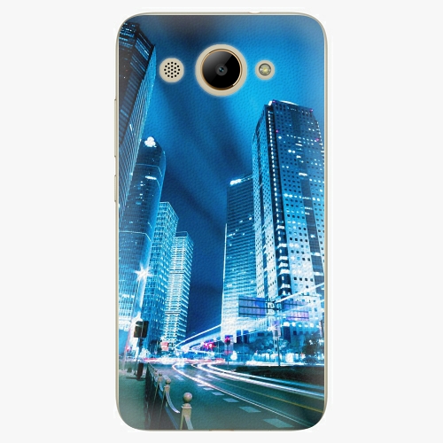 Plastový kryt iSaprio - Night City Blue - Huawei Y3 2017