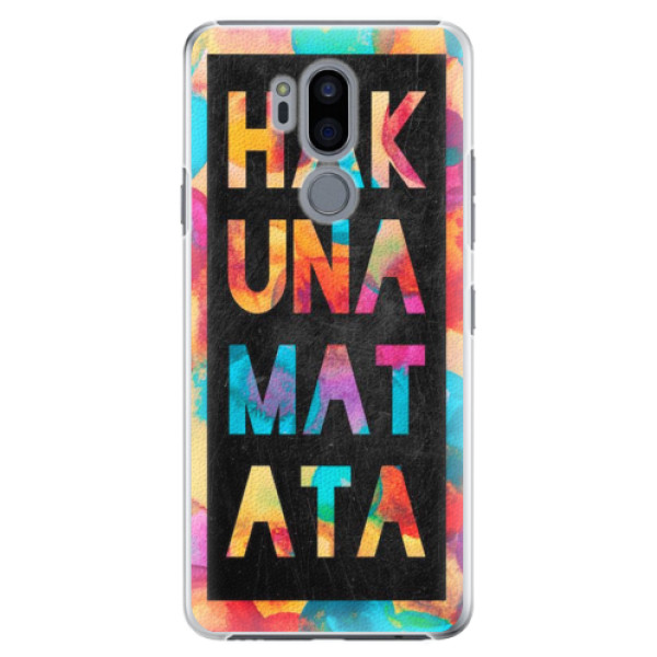 Plastové pouzdro iSaprio - Hakuna Matata 01 - LG G7