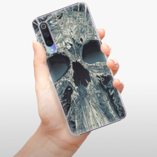 Plastové pouzdro iSaprio - Abstract Skull - Xiaomi Mi 9