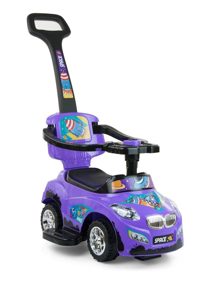 Dětské jezdítko 2v1 Milly Mally Happy - purple - fialová