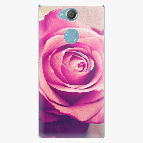 Plastový kryt iSaprio - Pink Rose - Sony Xperia XA2