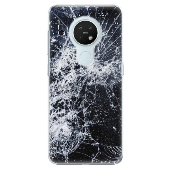 Plastové pouzdro iSaprio - Cracked - Nokia 7.2