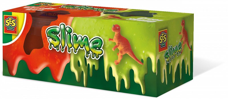 SES Creative Slime - Sliz - 2ks s T-rexem
