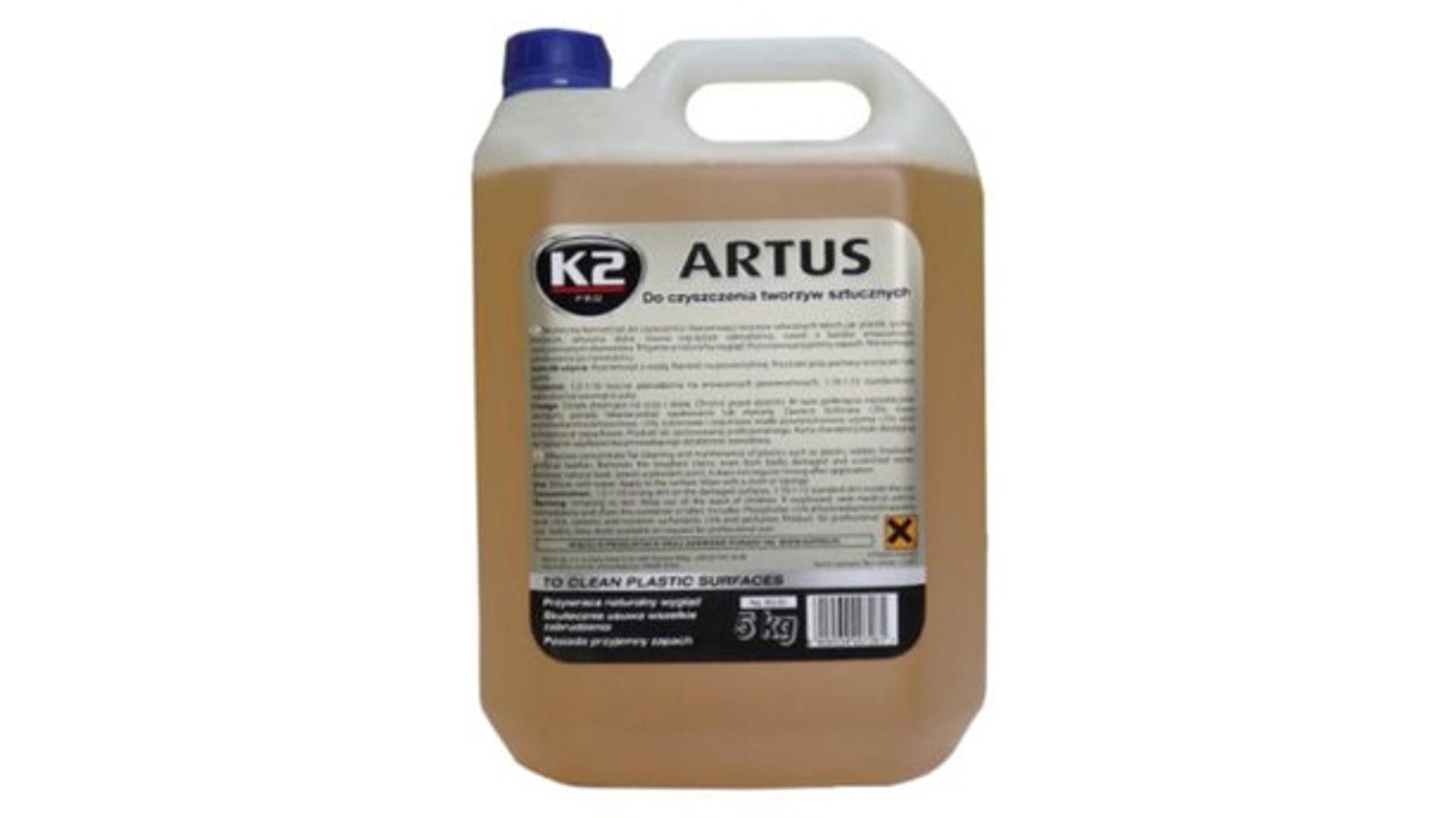 K2 ARTUS 5 kg - čistič plastu