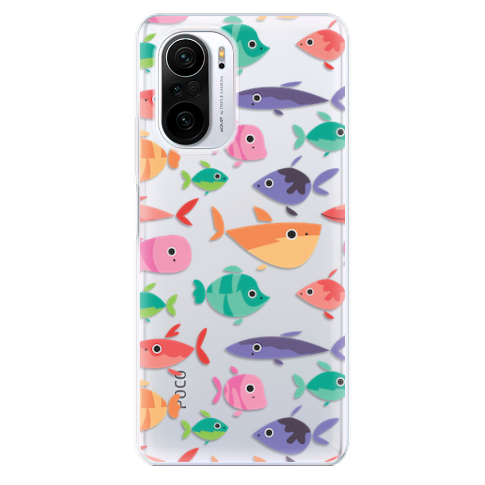 Odolné silikonové pouzdro iSaprio - Fish pattern 01 - Xiaomi Poco F3