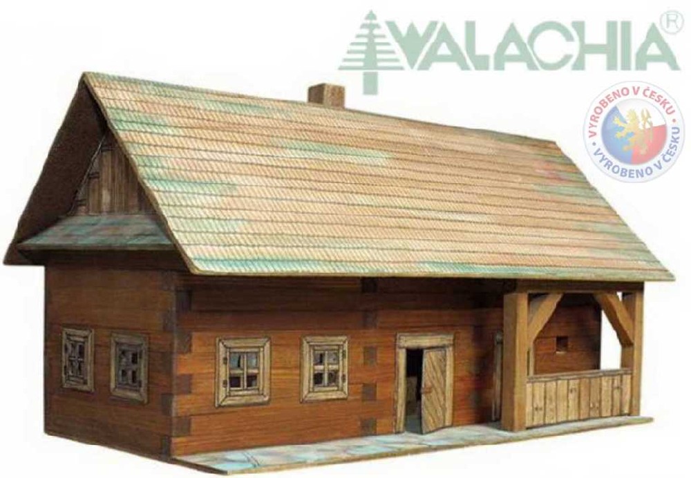 WALACHIA Usedlost 33W3 dřevěná stavebnice
