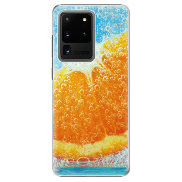 Plastové pouzdro iSaprio - Orange Water - Samsung Galaxy S20 Ultra