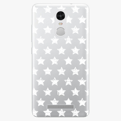 Plastový kryt iSaprio - Stars Pattern - white - Xiaomi Redmi Note 3 Pro