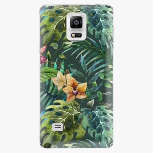 Plastový kryt iSaprio - Tropical Green 02 - Samsung Galaxy Note 4