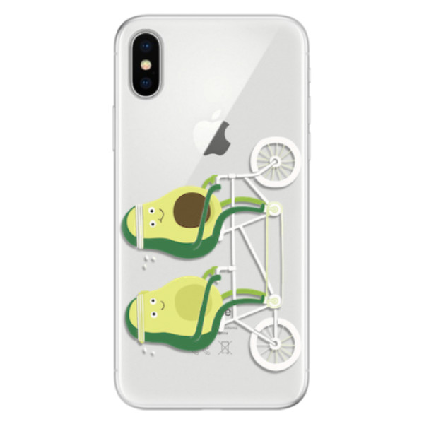 Silikonové pouzdro iSaprio - Avocado - iPhone X