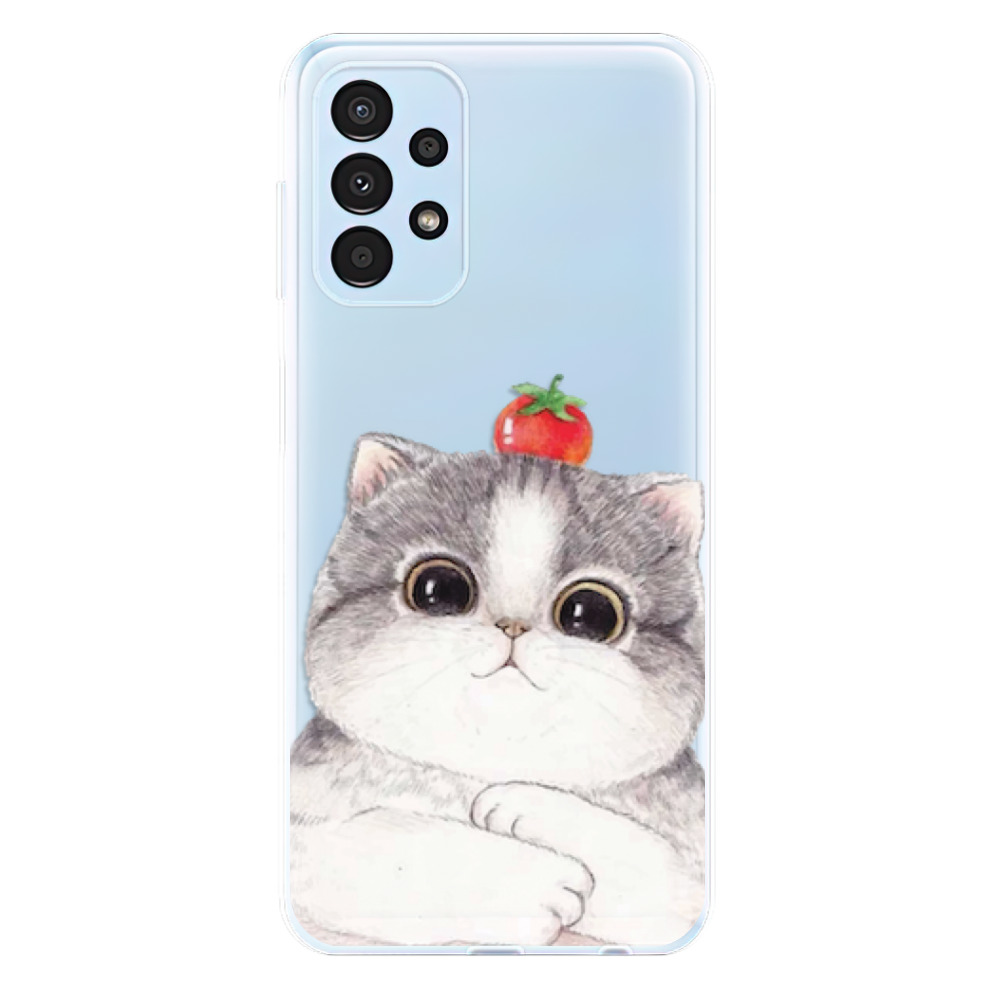Odolné silikonové pouzdro iSaprio - Cat 03 - Samsung Galaxy A13
