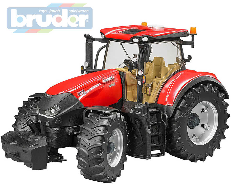 BRUDER 03190 (3190) Traktor CASE IH Optum 300 CVX funkční model 1:16 plast
